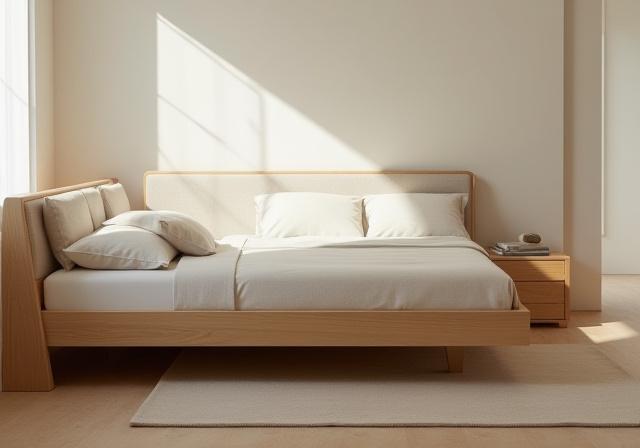 Luxury hotel bed frame design