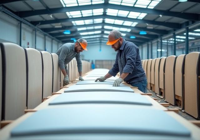 Large scale furniture manufacturing facility